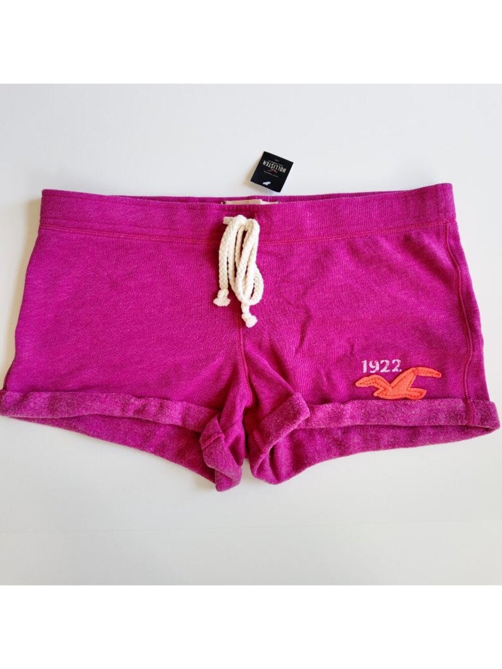 Y2K Hollister shorts pink size L NWT vintage 2000s